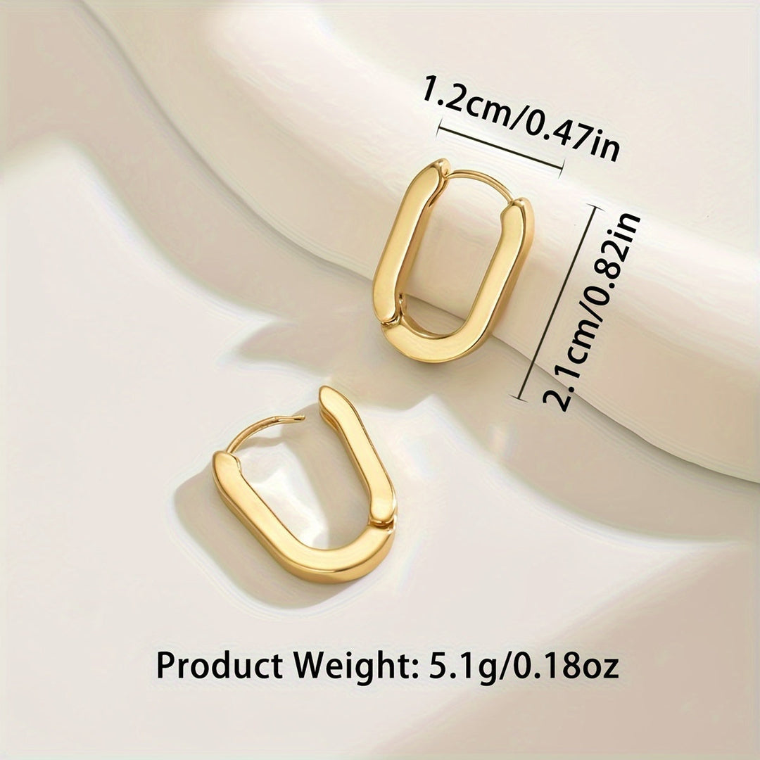 Elegantne geometrijske naušnice