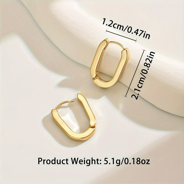 Elegantne geometrijske naušnice