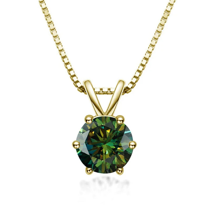 Elegantna Solitaire Ogrlica s Moisanitom