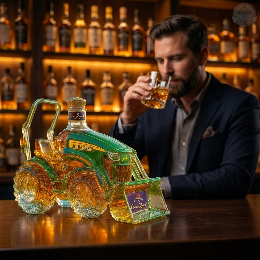 Whiskey Decanter - Tractor Edition