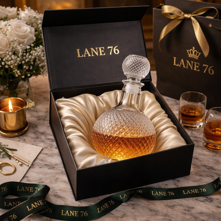 Whiskey Decanter - Diamond Cut