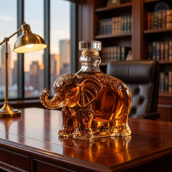 Whiskey Decanter - Elephant Edition