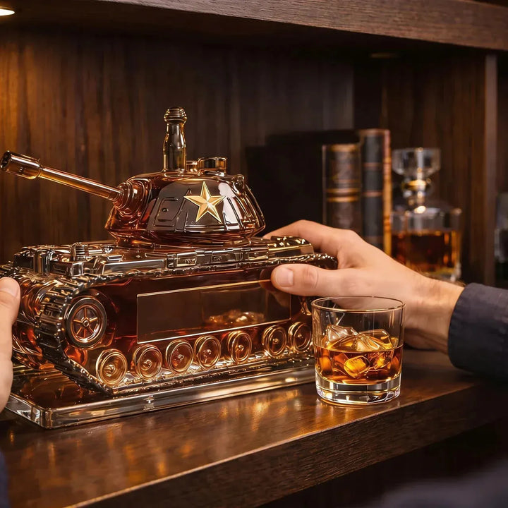 Whiskey Decanter - Tank Edition