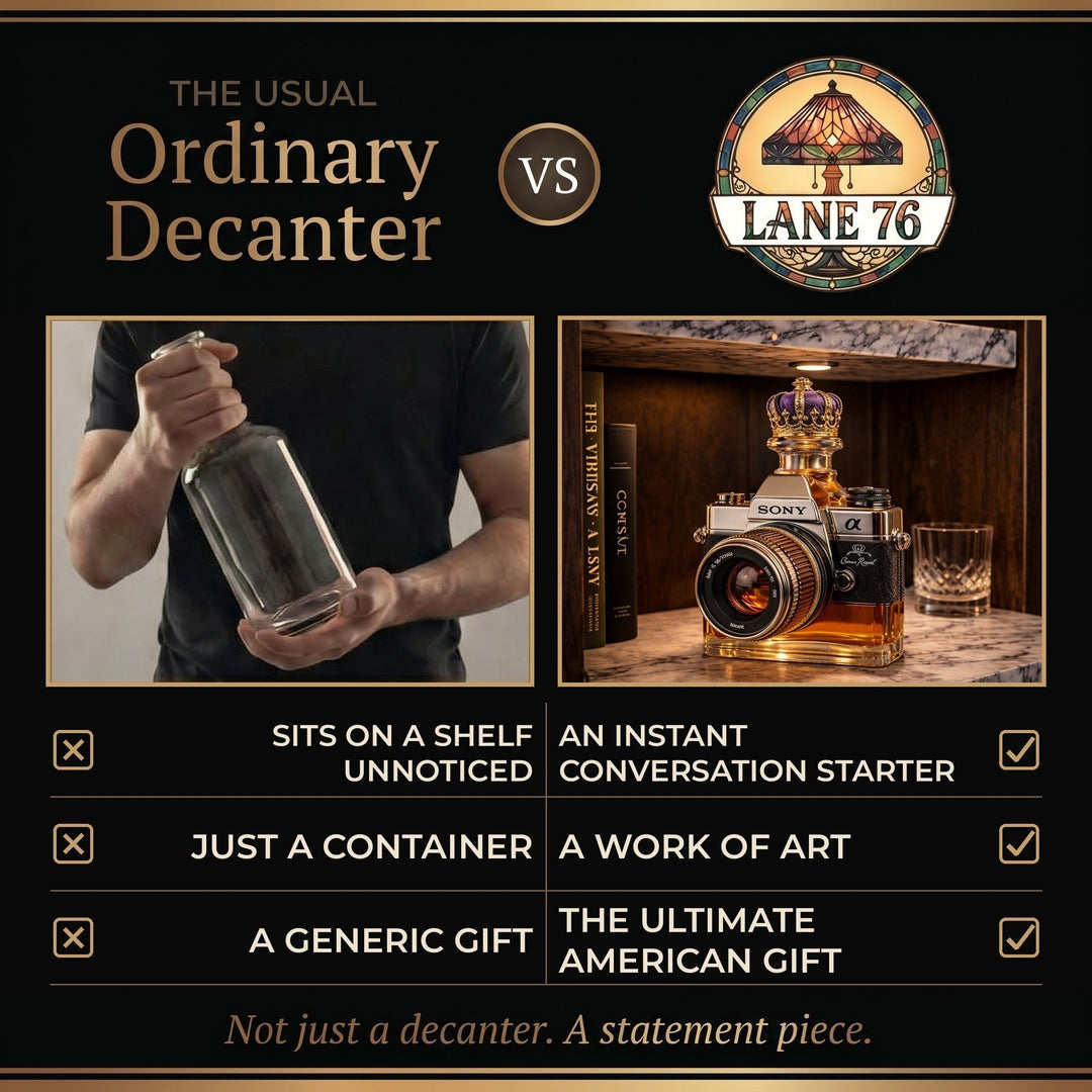 Whiskey Decanter - Camera Edition