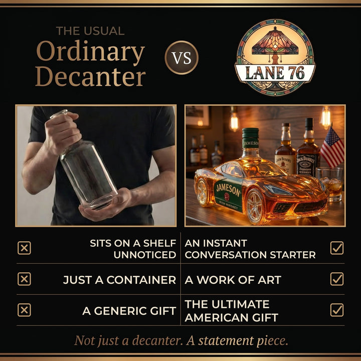 Whiskey Decanter - Corvette Edition