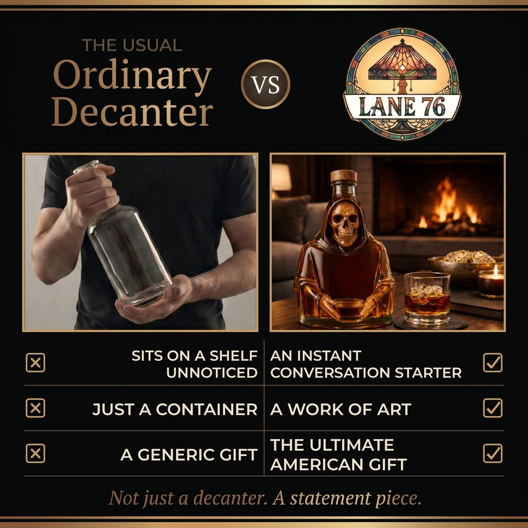 Whiskey Decanter - Death's Edition