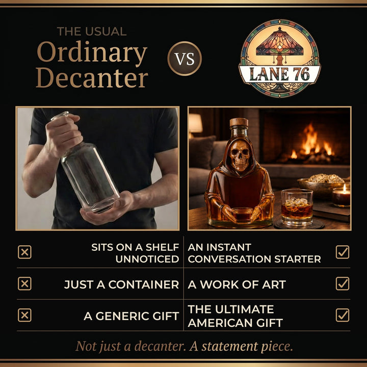 Whiskey Decanter - Death's Edition