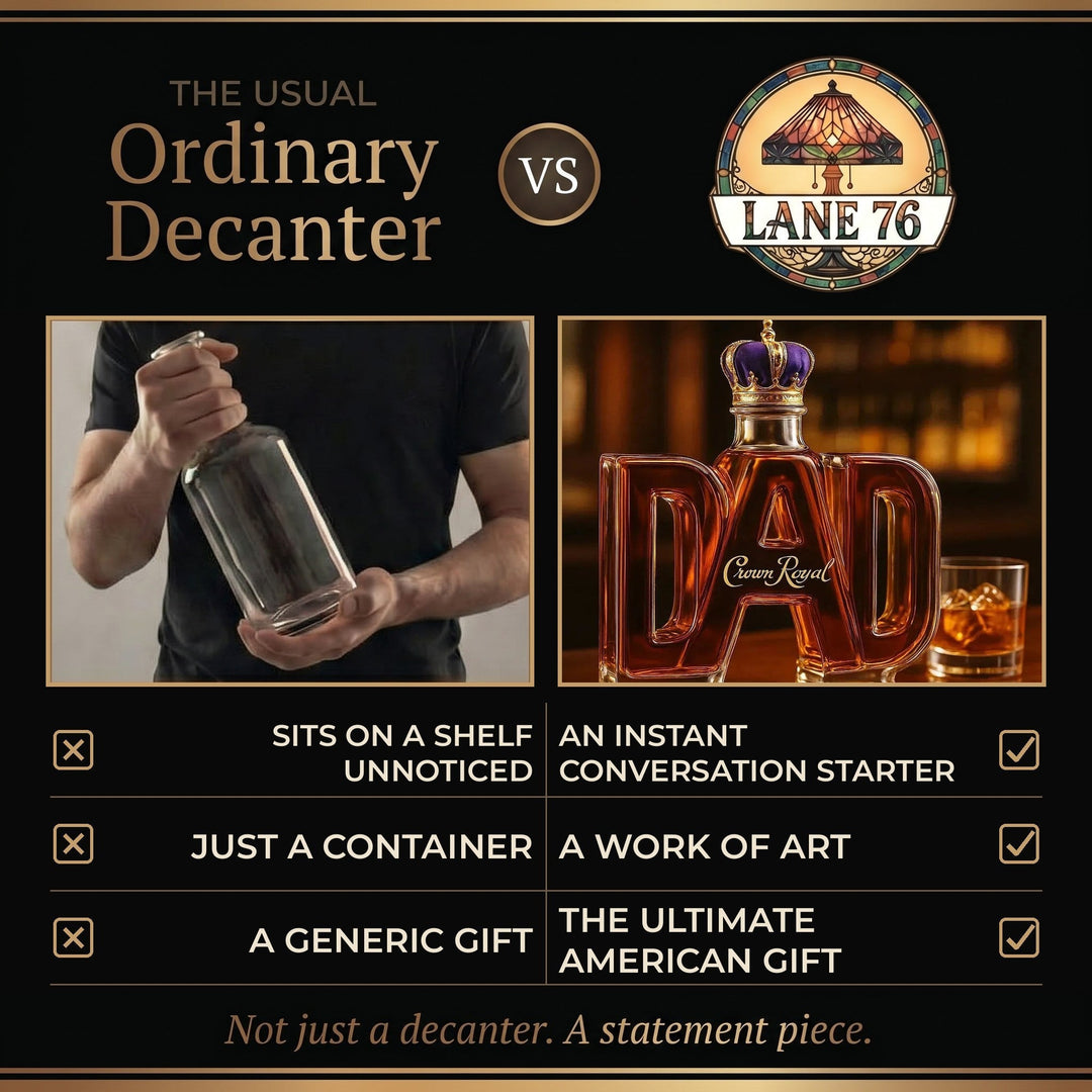 Whiskey Decanter - Father's Edition