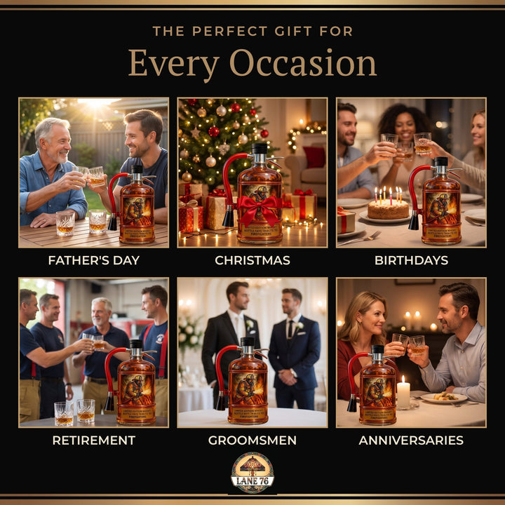 Whiskey Decanter - Fire Extinguisher Edition
