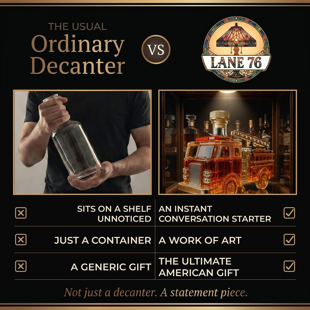 Whiskey Decanter - Firefighters' Edition