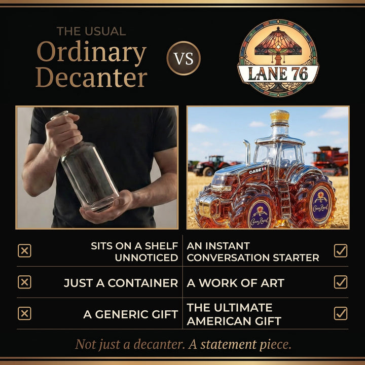 Whiskey Decanter - Special Edition Tractor